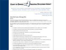 Tablet Screenshot of oswegocountyida.org
